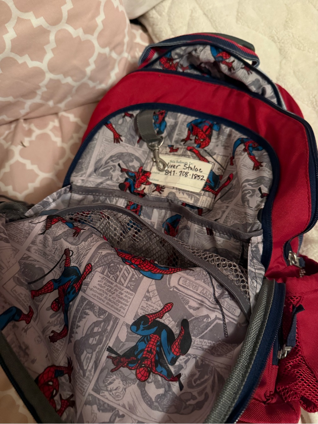 Pottery Barn Kids Spiderman Roller Backpack — image 2 of 3